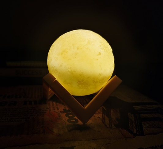 3D Moon lamp / night lamp decorative item for room .